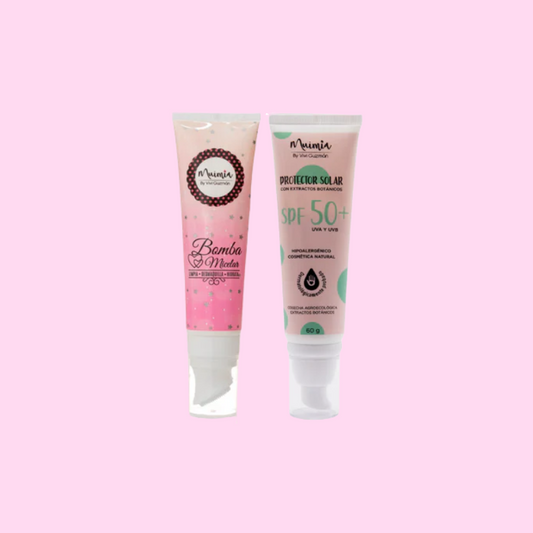 Kit Protector solar + Bomba Micelar