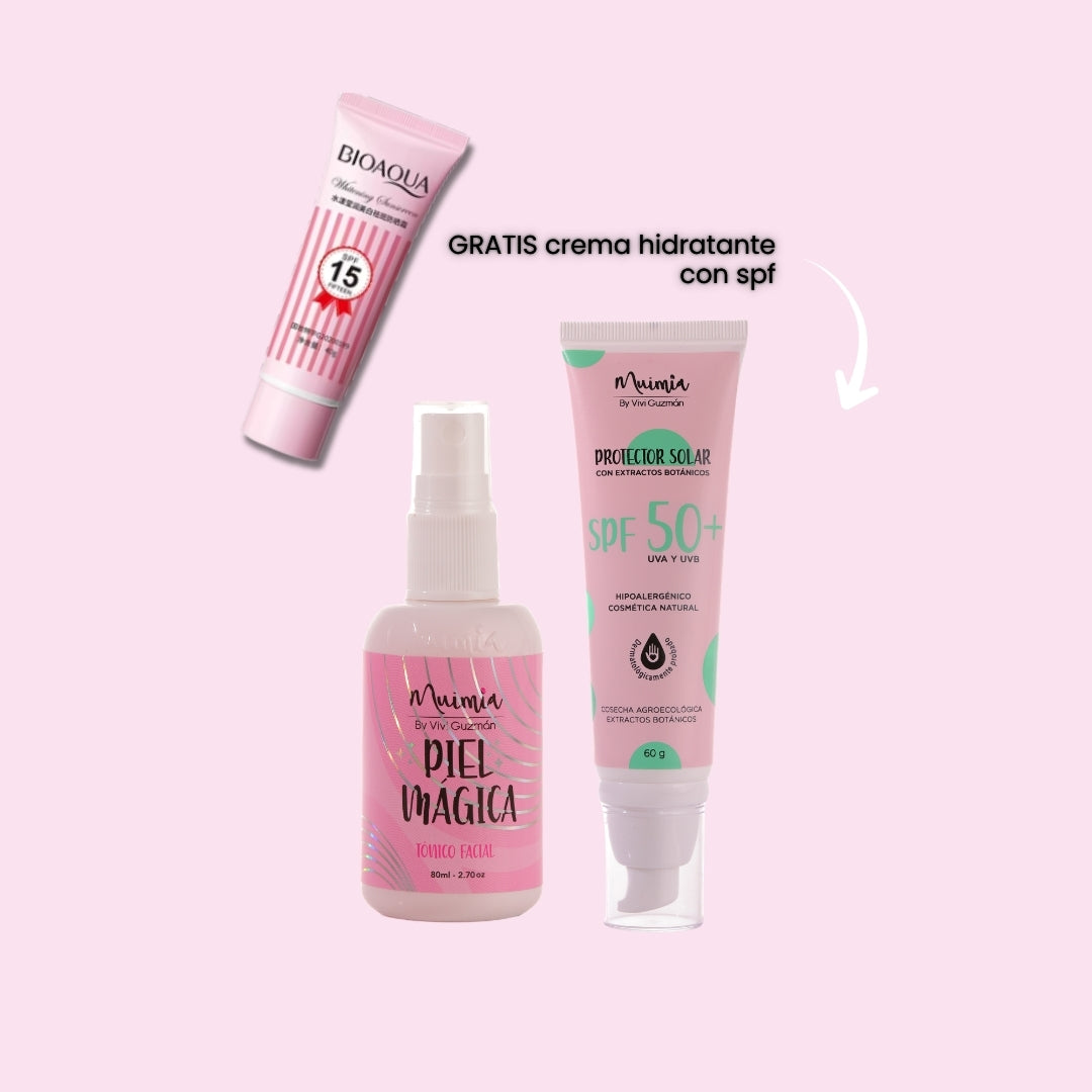 KIT ANTI MANCHAS+ GRATIS CREMA HIDRATANTE CON SPF