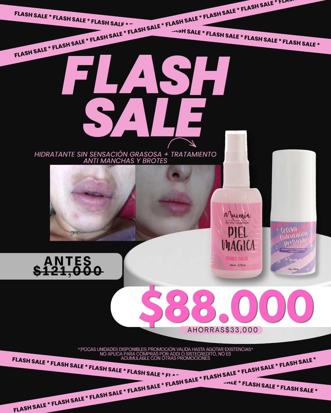 FLASH SALE PIEL MAGICA+ CREMA HIDRATANTE