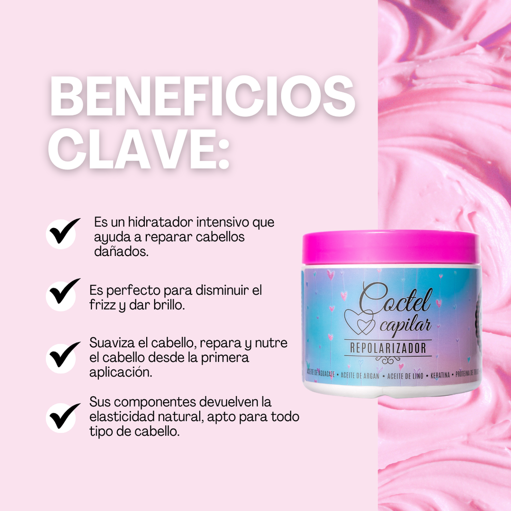 Cóctel capilar Repolarizador 330 ml