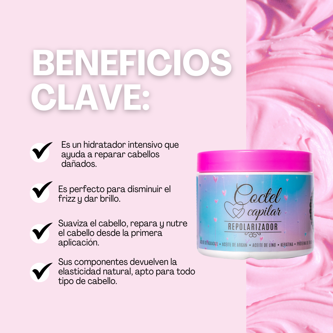 Cóctel capilar Repolarizador 330 ml