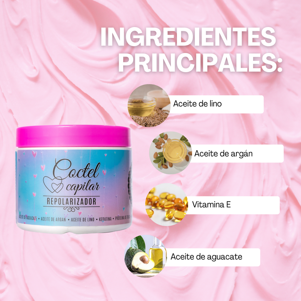 Cóctel capilar Repolarizador 330 ml